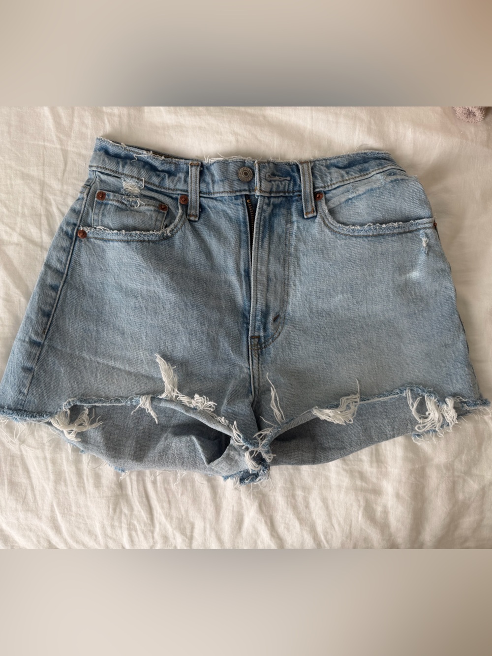 Abercrombie and Fitch The Mom Short High Rise